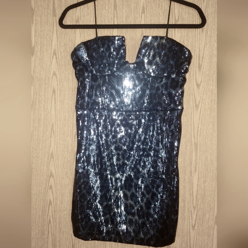 Zara Sequin Dress Size Medium